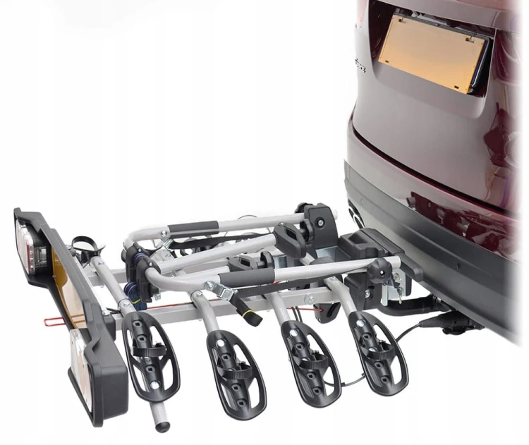 Zestaw bagażnik rowerowy na hak 4R Peruzzo + GP Box 340L