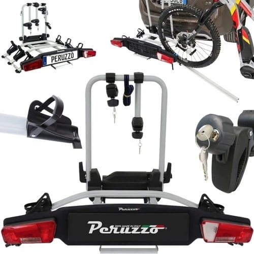 Platforma Bagażnik Rowerowy Na 4 Rowery Na Hak Peruzzo Zephyr E-Bike 3+1