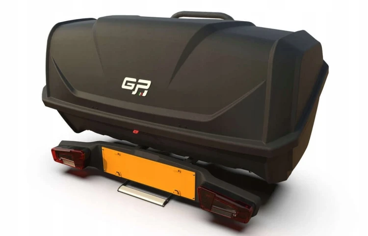 Zestaw Peruzzo GP box oraz bagażnik rowerowy Peruzzo Como 4 Pure Instict