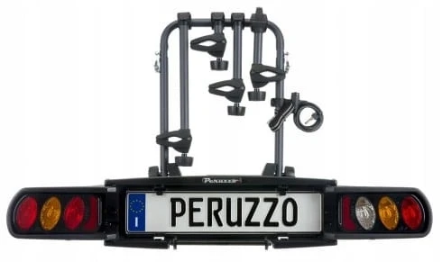 Zestaw Peruzzo GP box oraz bagażnik rowerowy Peruzzo Como 4 Pure Instict