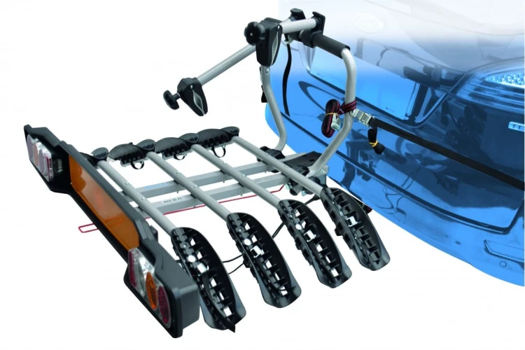 Bagażnik Rowerowy Gp Box Siena 4R Platforma Kufer Uchwyt Na Hak Holowniczy