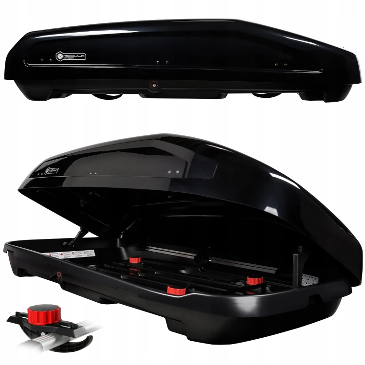 Box dachowy Modula EVO 470L / czarny połysk