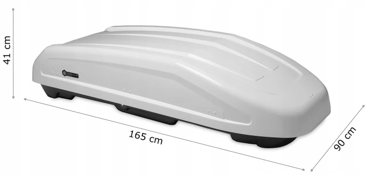 Box dachowy Modula EVO 400L / biały