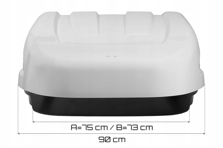 Box dachowy Modula EVO 400L / biały