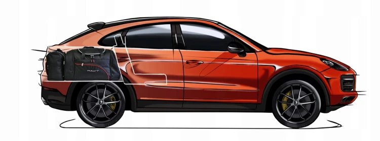 KJUST Torby do bagażnika Tesla Y 20- /5szt. zestaw /7050015