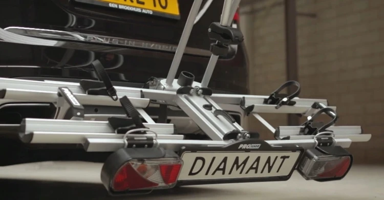 Bagażnik platforma na 2 rowery PROUSER Diamant składany + pokrowiec gratis