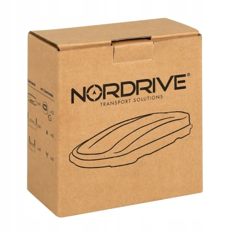 Zestaw cybantów do boxów dachowych Nordrive 60/92 mm /N60000K