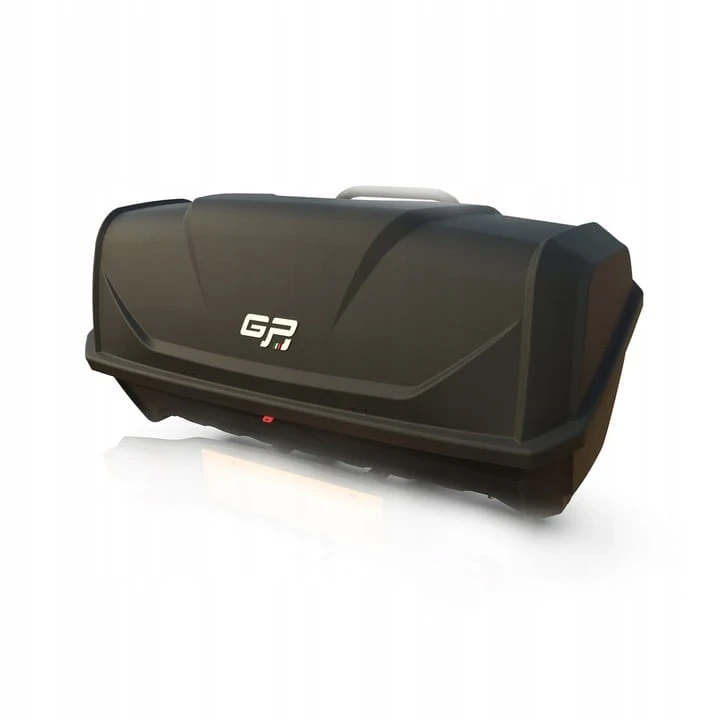 Box na platformę rowerową Peruzzo GP Box, 340 l + bagażnik Peruzzo Parma, na 4 rowery