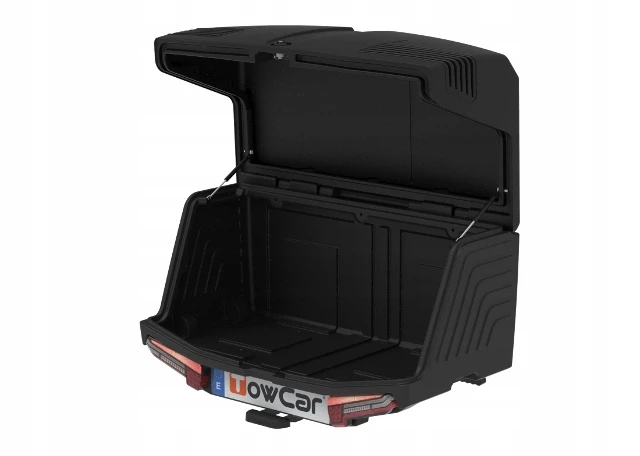 Box na hak TowBox V3, 400 l / czarny