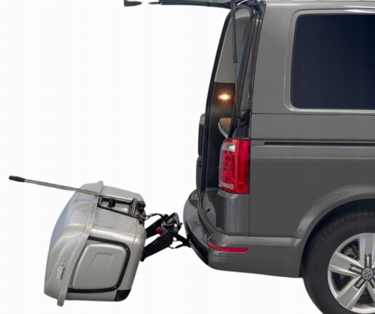 BOX MFT DO VANA NA HAK NARTY DO VW Transporter T4 T5 T6 Viano CZARNY