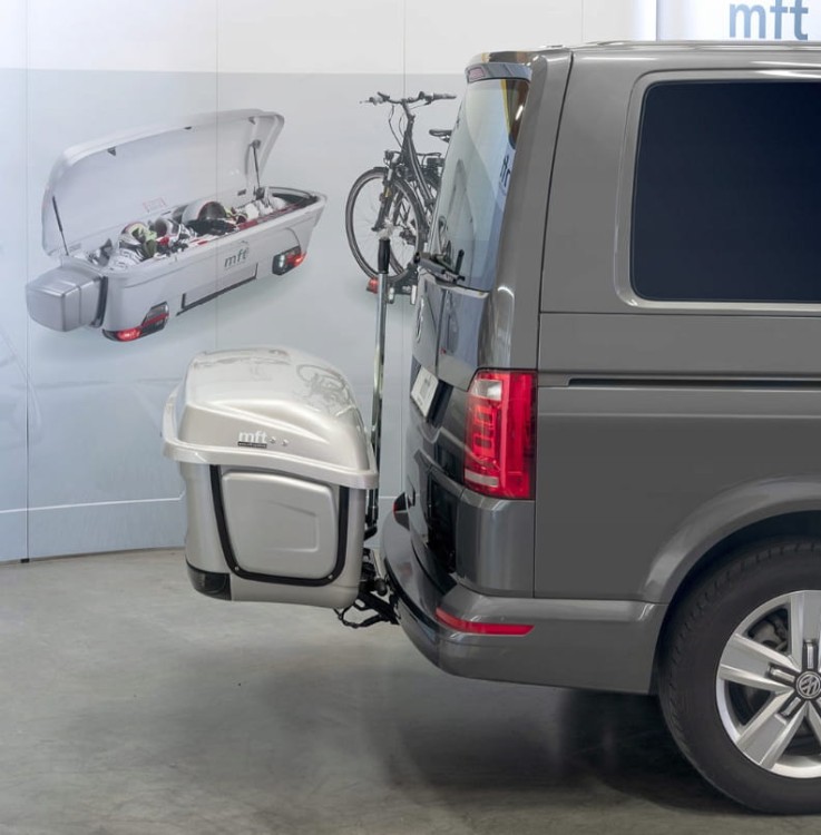 BOX MFT DO VANA NA HAK NARTY DO VW Transporter T4 T5 T6 Viano CZARNY