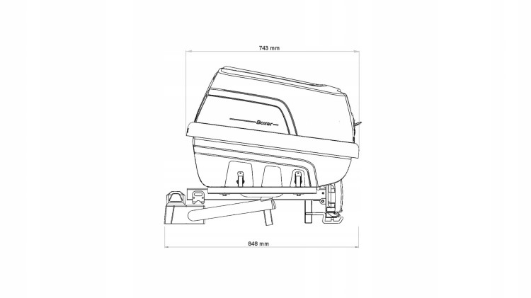 Box Hapro Boxer M /oliwkowa zieleń