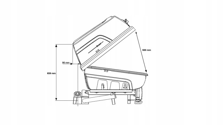 Box Hapro Boxer M /oliwkowa zieleń