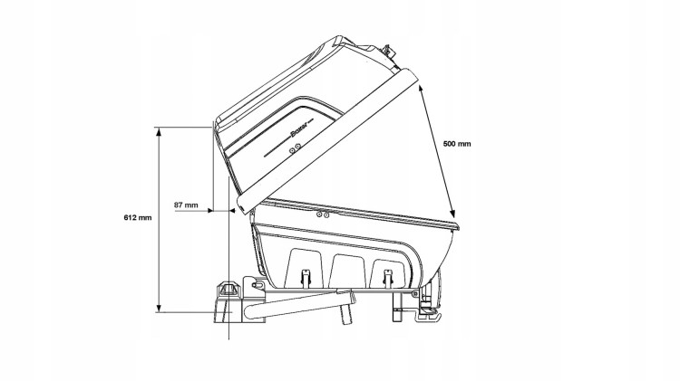 Box Hapro Boxer L /oliwkowa zieleń