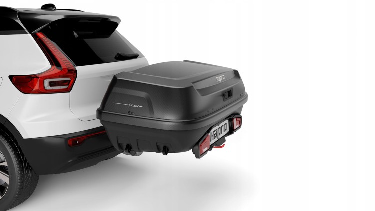 Box Hapro Boxer L /matowa czerń