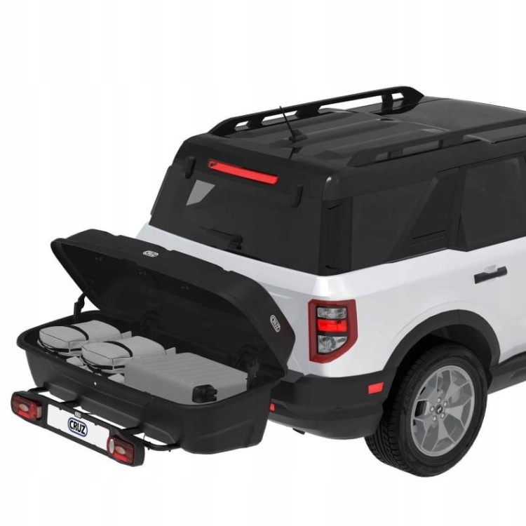 Box Na Hak Holowniczy Cruz Sector 400L + Bagażnik Na 2 Rowery Sosnowiec