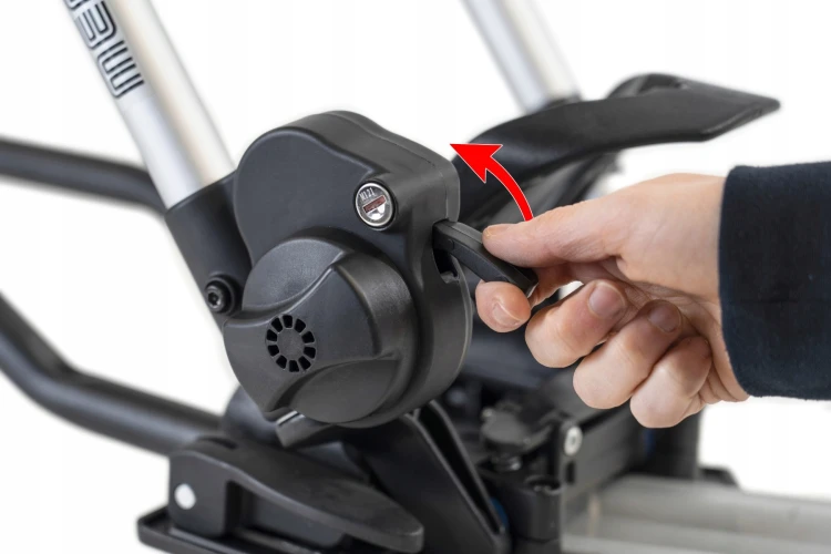 Bagażnik rowerowy na dach Menabo CHRONO LEWY - Fat bike i E-bike /max.25 kg