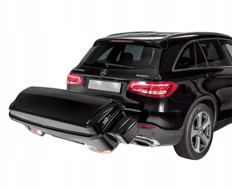 ZESTAW MFT BLACK BOX 300L BOX NA HAK NA 4 PARY NART + BAGAŻNIK NA 3 ROWERY