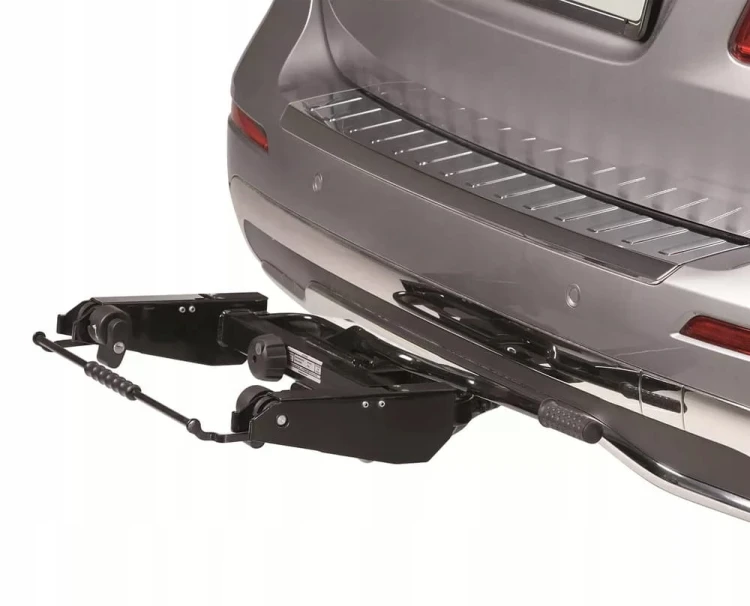 KUFER MFT SREBRNY BOX 300L BOX NA HAK NA 4 PARY NART + BAGAŻNIK NA 4 ROWERY